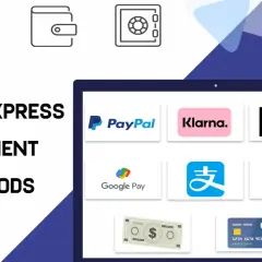 Metody płatności na AliExpress: PayPal, Klarna, Western Union, Google Pay, WebMoney i inne.