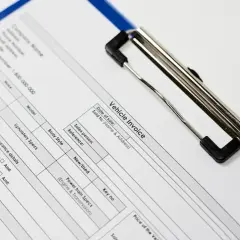 Formularz faktury za pojazd, gdzie można sprawdzić, cmr co to jest, dane sprzedawcy i kupującego, specyfikacje auta.