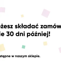 Z PayPo płacę później! Zamów teraz, zapłać za 30 dni. Płatności PayPo dostępne w naszym sklepie.