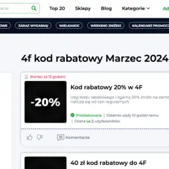 Koniec promocji 4F? Sprawdź daty i łap najlepsze rabaty!