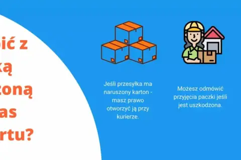 Co zrobić z uszkodzoną paczką? Instrukcja zgłaszania szkód do DHL. Masz 7 dni na reklamacje.