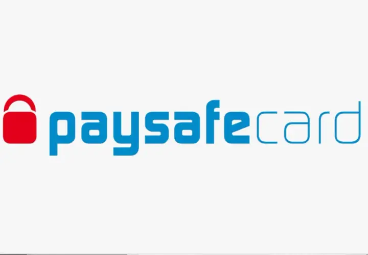 Logo paysafecard. Bezpieczne płatności online, gdzie można płacić paysafecard.
