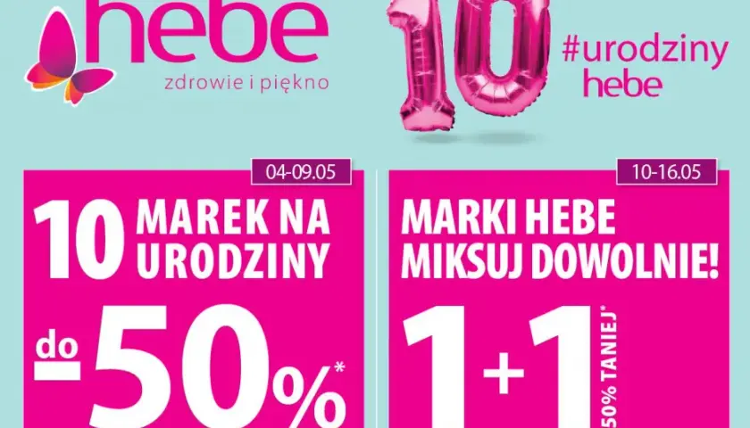 Promocje Hebe: Do kiedy? Sprawdź daty i nie przegap okazji!