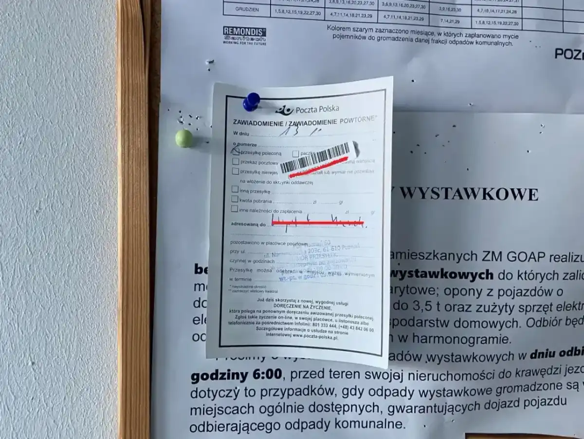 Awizo z poczty - ile czasu masz na odbiór przesyłki?