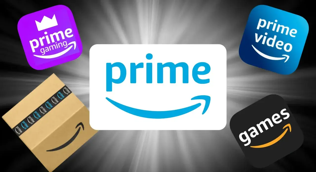 Logo Amazon Prime, Prime Gaming, Prime Video i Prime Games. Czy subskrypcja jest płatna? Tak, Amazon Prime to płatna usługa.