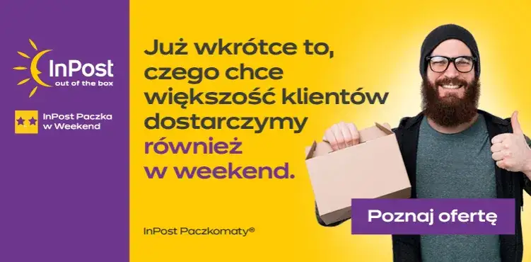 kurier inpost dostarcza paczkę