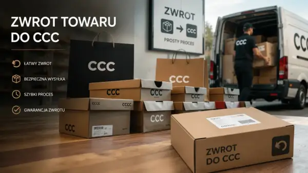 Łatwy zwrot do CCC. Szybki proces, bezpieczna wysyłka i gwarancja zwrotu. Ile czasu na zwrot? Sprawdź!