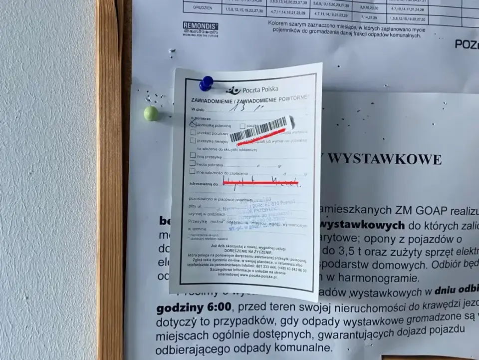 Awizo z poczty - ile czasu masz na odbiór przesyłki?
